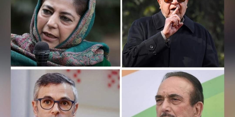 Farooq, Omar, Azad, Mehbooba to lose SSG security cover