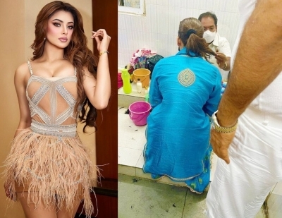 Urvashi Rautela ‘chops off hair’ in support of Iranian women