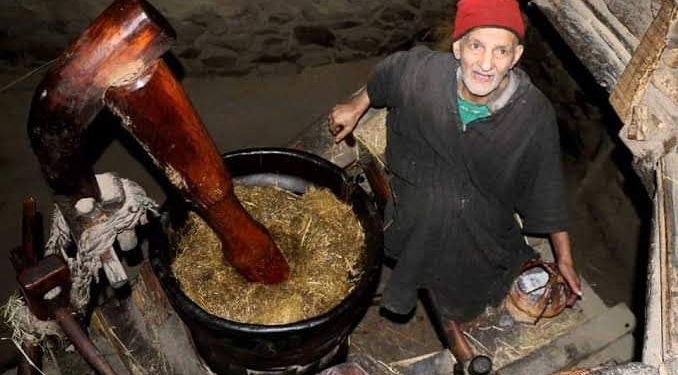 This octogenarian from Pampore may be the last ox-driven oil miller in Kashmir