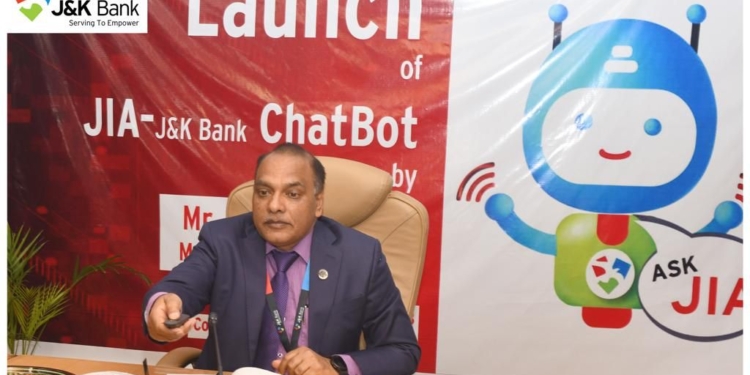J&K Bank launches JIA – its AI-enabled Chatbot