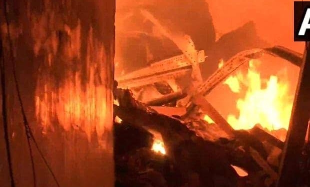 7 shops gutted in pre-dawn Maisuma fire incident