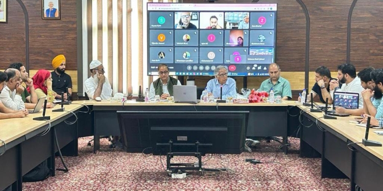 Innovative Startups take center stage at JKEDI’s empowering idea pitching session for Startups of J&K