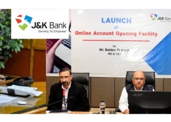 Account opening facility goes online at J&K Bank