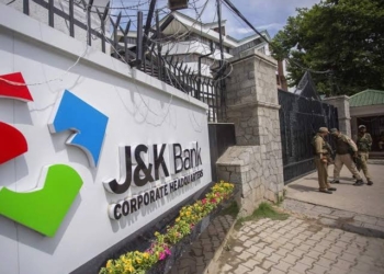 J&K Bank records impressive growth, Shares surge 3.79%