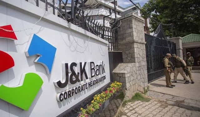 J&K Bank records impressive growth, Shares surge 3.79%