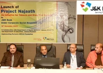 Pitching for drug-free society, J&K Bank launches ‘Project Najaath’