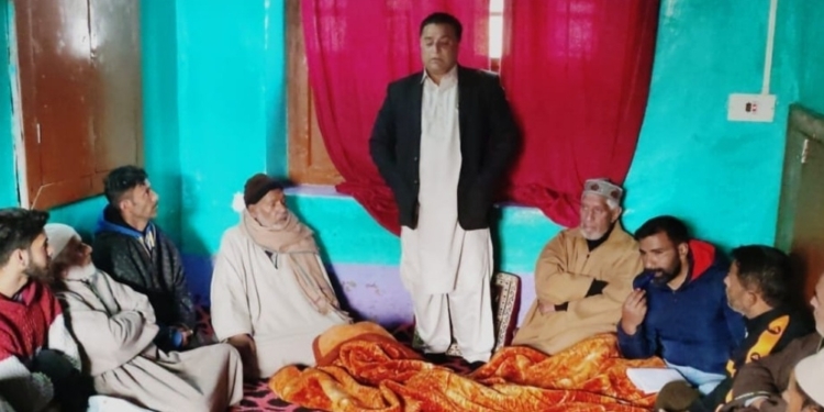 JKUM holds workers meeting in Gundroshan Ganderbal