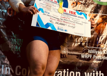 Powerlifter Fardeem Hussain wins Jammu and Kashmir State Powerlifting Championship 2024