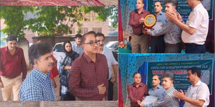 J&K Sericulture Director Launches Skill Development Programme, Boosts Silkworm Rearing Sector