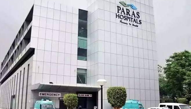 Patient Dies During Treatment in Paras Hospital, Family Alleges Medical Negligence