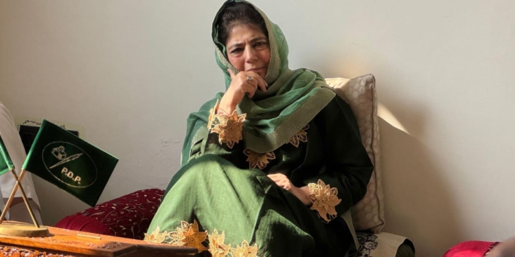 PDP reviews its dismal performance in J&K Assembly elections