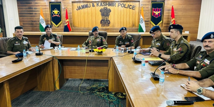 DGP chairs high-level security meeting to address security landscape in Jammu