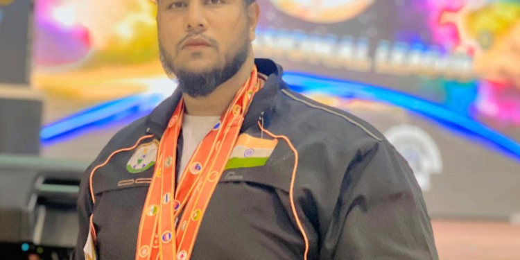 Powerlifter Fardeem bags gold medal in int’l powerlifting championship