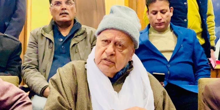 Center should stop acts that spark communal tension in the Country: Farooq Abdullah