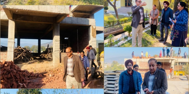 Dir Sericulture J&K inspects developmental projects in Udhampur