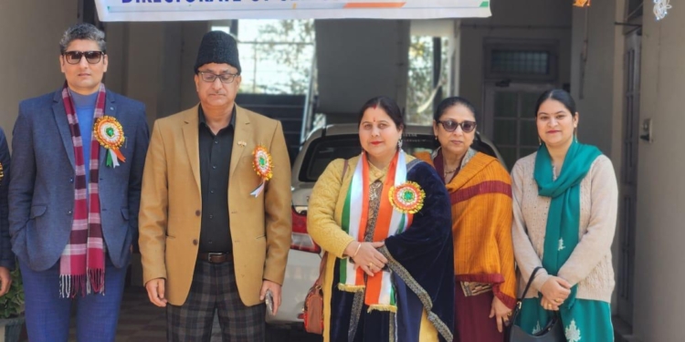 Director Sericulture J&K observes Republic Day Celebrations with Patriotic Fervor