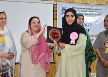 Environmental preservation is not just a policy issue, it is a personal responsibility: Sakina Itoo