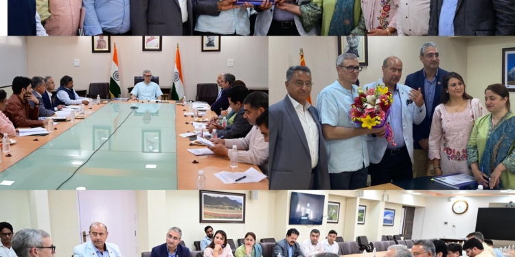 PHDCCI-Kashmir Meets CM Omar Abdullah, Seeks Boost for MSMEs, Tourism, IT & Industrial Growth