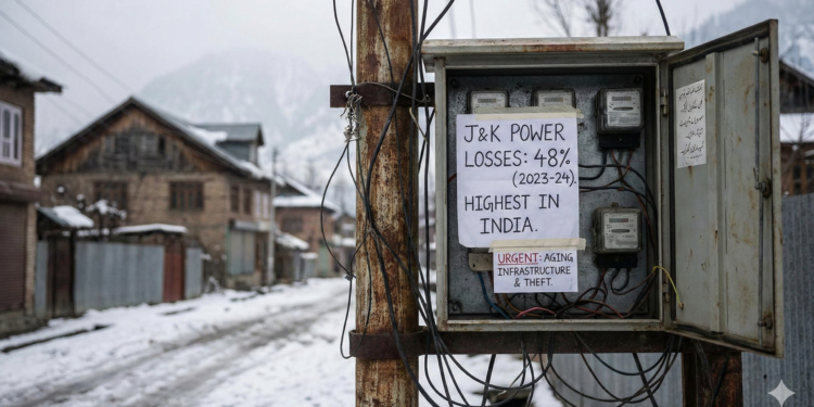 J&K records highest power losses in India at 48%: GoI