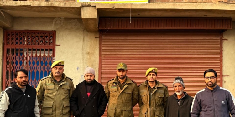 Shopian Police Attach House Built With Drug Proceeds