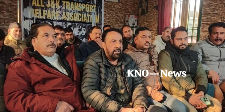 J&K transporters call for strike on Dec 15 over “neglect” by government