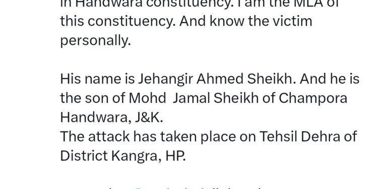 Kashmiri Shawl Seller Assaulted in Himachal Pradesh, Goods Looted