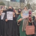 PDP women’s wing stages protest in Budgam, demands public apology from CM Nitish Kumar