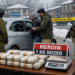 One Kg Heroin Seized in Srinagar; Accused Arrested During Naka Checking, Case Registered
