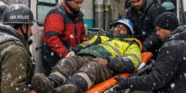 KPDCL Lineman Injured in Budgam While Restoring Supply Amid Snowfall