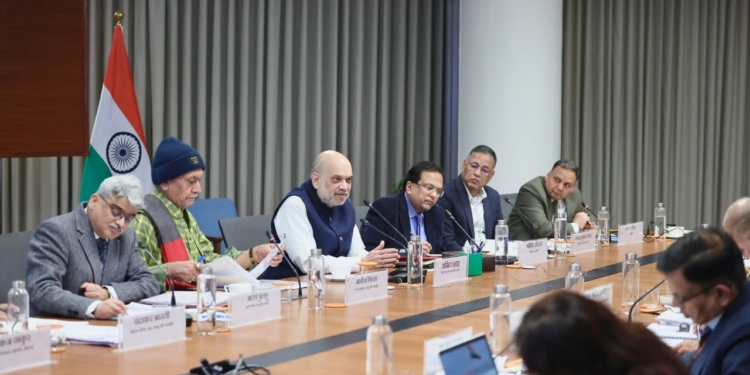 Continue Mission-Mode Counter-Terror Operations, Maintain High Alert: Amit Shah in J&K Security Meet
