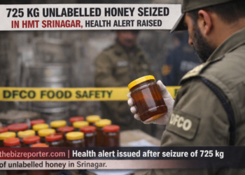 725 kg unlabelled honey seized in HMT Srinagar, health alert raised