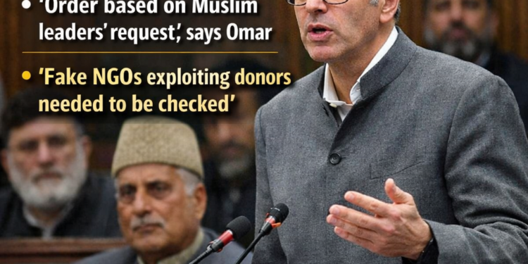 Omar defends Kishtwar ‘Zakat’ order, calls for political maturity