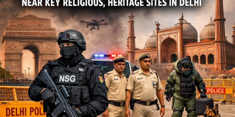 Terror threat: Security heightened near key religious, heritage sites in Delhi