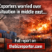 Middle East conflict: Exporters fear rise in logistics, insurance costs, impact on shipments