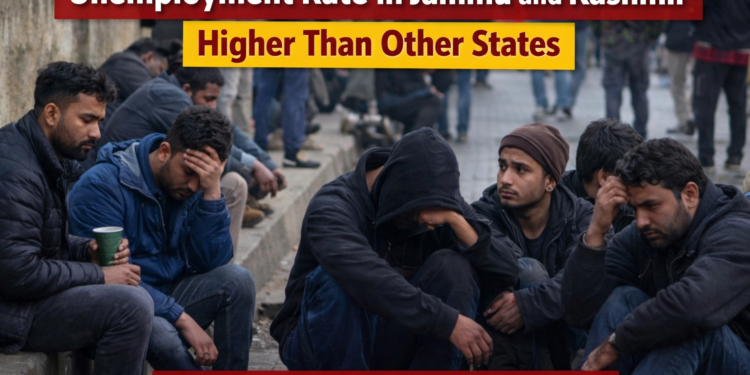 J&K unemployment rate at 6.7%, higher than national average of 3.5%: Govt informs Assembly