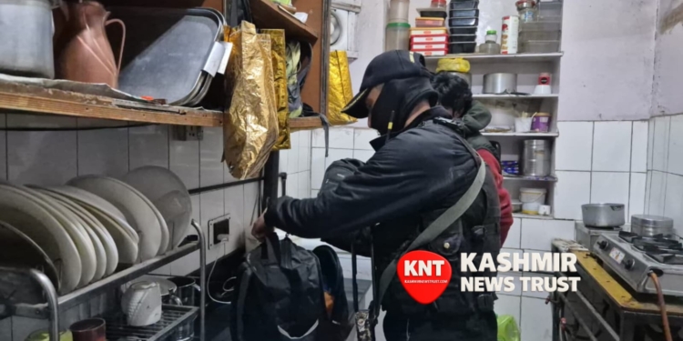 Flash Cordon-and-Search Operation Conducted at Lal Chowk, Hotels Checked