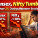 Sensex, Nifty tumble over 1% during afternoon session