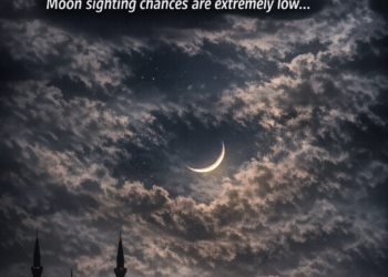 Moon Sighting Update: Uncertainty Looms Over Eid Announcement Across South Asia including J&K