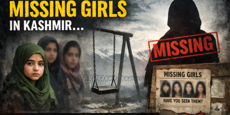 509 Minor Girls Reported Missing in J&K in 2023, 300 Still Untraced