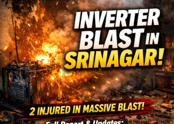 Two Injured in Inverter Battery Blast in Srinagar’s Hawal
