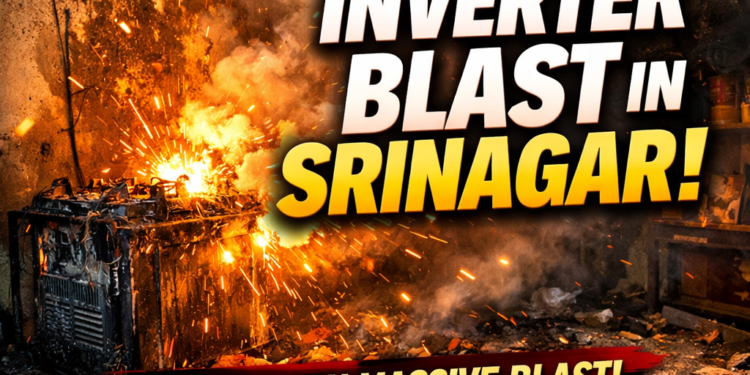 Two Injured in Inverter Battery Blast in Srinagar’s Hawal