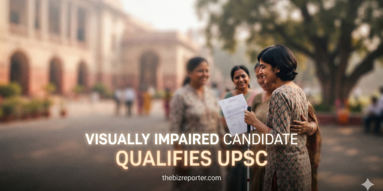 Seeing beyond limits: Visually impaired candidate cracks Civil Services Exam in 1st attempt