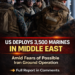 US Deploys 3,500 Marines to Middle East Amid Rising Iran Tensions