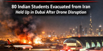 Drone Incident at Dubai Airport Delays Flight Carrying 80 Indian Students from Iran: JKSA