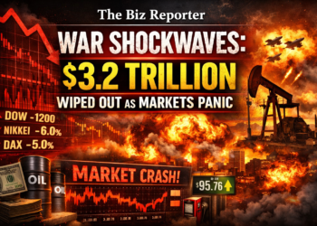 War Shockwaves: $3.2 Trillion Wiped Out as Markets Panic
