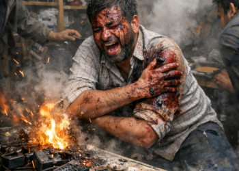 Battery Explosion Injures Shopkeeper in Baramulla’s Nanak Bhawan Area