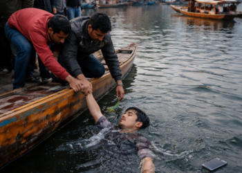 19-Year-Old Kupwara Youth Drowns in Dal Lake After Shikara Overturns While Taking Selfie