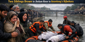 Tragedy Strikes Week After Engagement: Two Siblings Drown in Jhelum River in Anantnag’s Bijbehara
