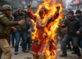 Woman sets herself ablaze in Srinagar’s Lal Chowk, hospitalised
