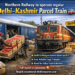 Northern Railway to operate regular Delhi-Kashmir parcel train service from April 17